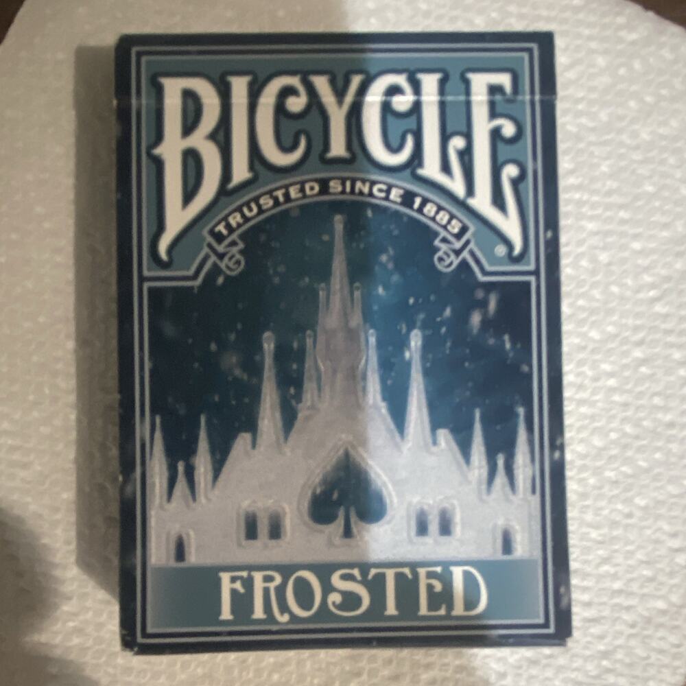Bicycle Frosted Playing Cards Deck, Art Theme, 2021, Ages 17+